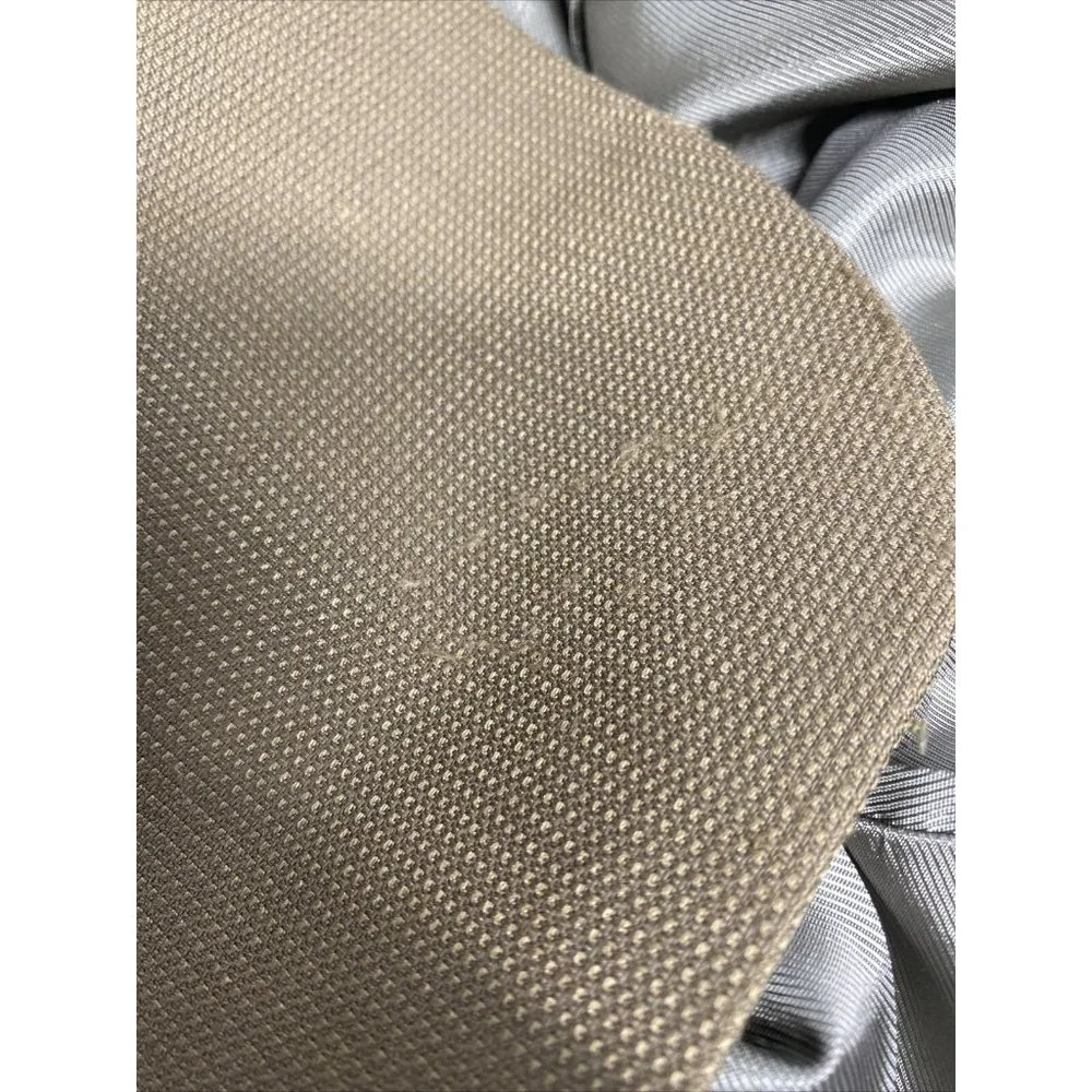 Andrew Fezza 3 Button Golden Brown Silk Super 100s Wool Jacket Blazer 42L READ